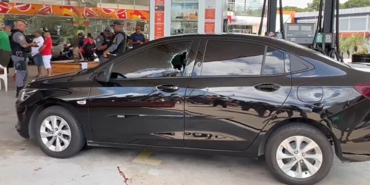 Executado-posto-gasolina