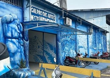 FVS realiza visita técnica nos galpões dos bois bumbás, em Parintins