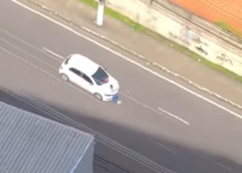 Mulher Carro Manifestação