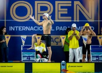 Sete brasileiros garantem índice para o Mundial de natação paralímpica