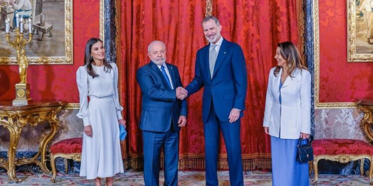 Lula Rei da Espanha Felipe VI