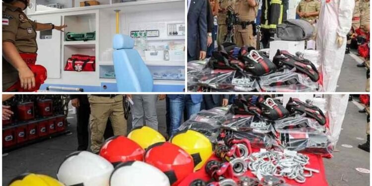 Forças recebem equipamentos para segurança pública do AM