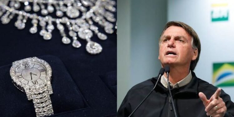 Governo Bolsonaro tentou trazer ilegalmente ao Brasil joias com diamantes para Michelle