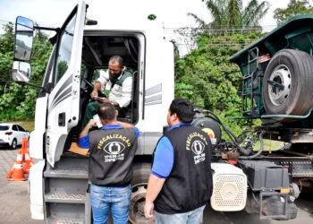 Durante operações, 363 cronotacógrafos foram fiscalizados nas principais rodovias de Manaus