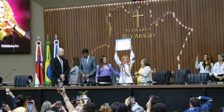 Aleam Joelma Título de Cidadã Amazonense