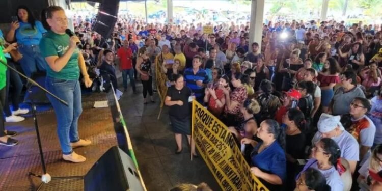 greve dos professores