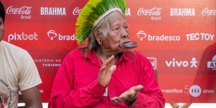 Cacique Raoni, boi Garantido