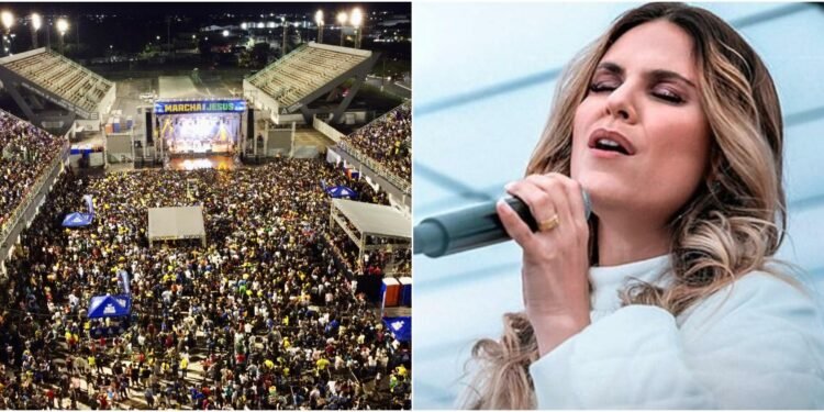 Marcha Para Jesus 2023-Aline Barros