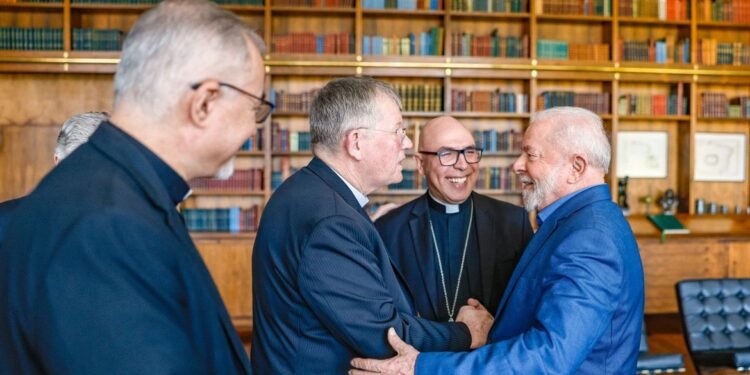 O encontro de Lula aconteceu no Palácio da Alvorada