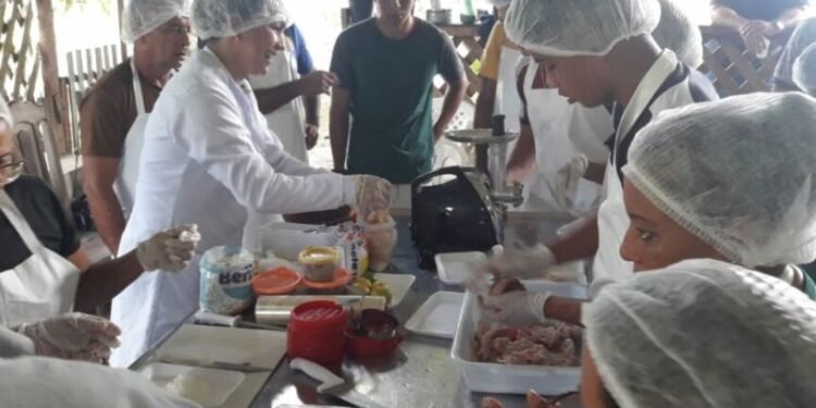 curso retirada peixe