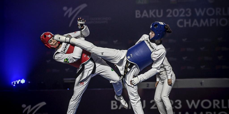 Mundial de Taekwondo: Caroline Santos conquista medalha de prata