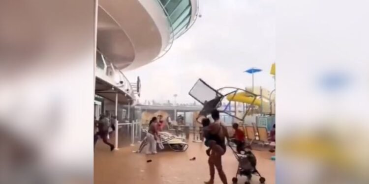 tempestade no mar