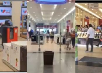 Trio armado invade loja em shopping de Manaus e rouba mais de 20 celulares