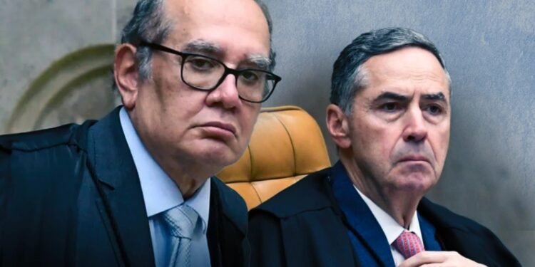 Gilmar Mendes e Barroso manifestaram suas posições político-partidárias