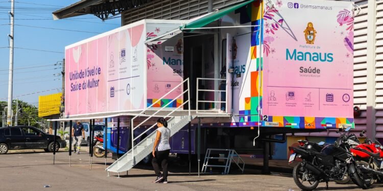 Unidade Móvel de Saúde Mulher