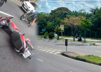 Motociclista trânsito Manaus