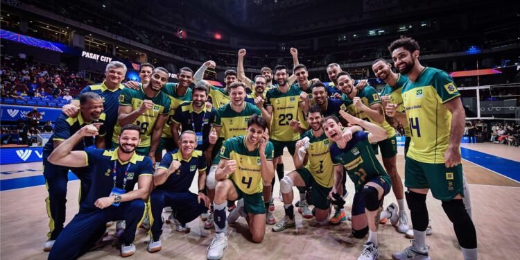 Brasil se classifica após bater China no término da fase preliminar da Liga