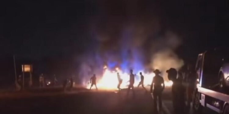 manifestação BR-364 em Porto Velho