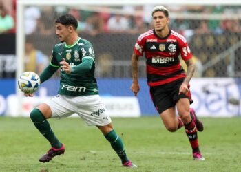 Palmeiras e Flamengo pela 14ª rodada do Campeonato Brasileiro, neste sábado