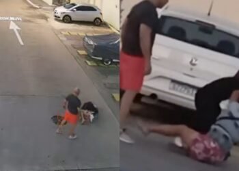 Babá é espancada por lutadora de jiu-jitsu em estacionamento de condomínio na Ponta Negra