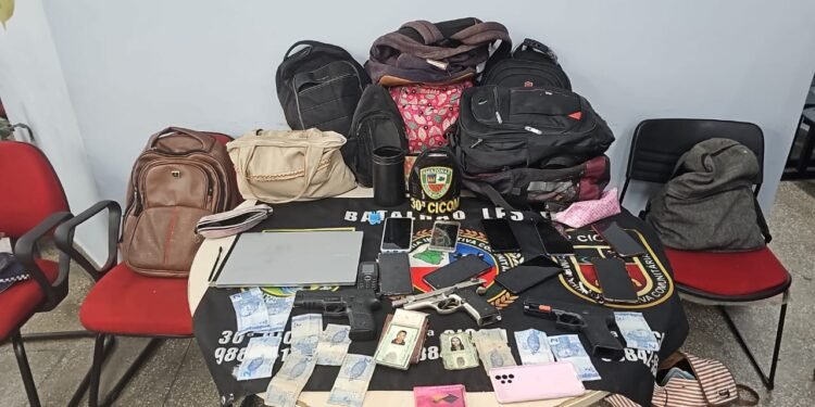 Bando é preso após 'arrastão' na zona Leste de Manaus