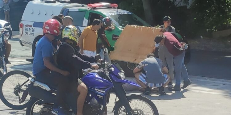 Briga no trânsito deixa um baleado em Manaus