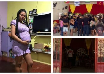 caso debora-sepultamento-velório