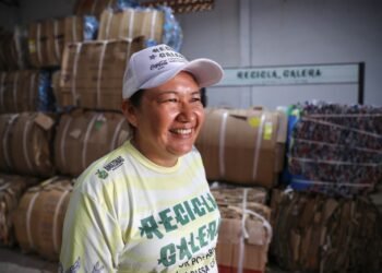 catadores durante 56° Festival de Parintins