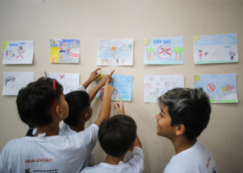 FCecon promove concurso de desenhos e redação em escola da rede pública