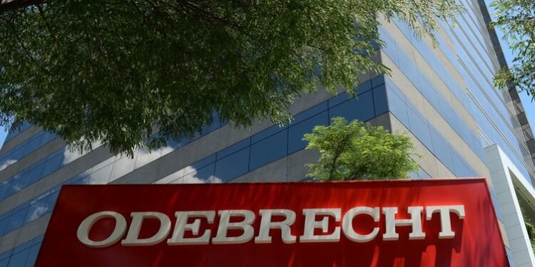 São Paulo - Fachada da construtora Odebrecht em São Paulo.