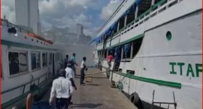 Porto de Manaus explosão