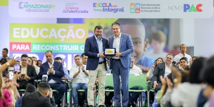 Ministro da Educação e Wilson Lima lançam ‘Amazonas + Alfabetizado’