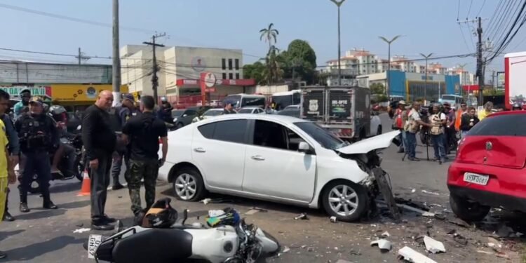 Acidente fatal na Max Teixeira