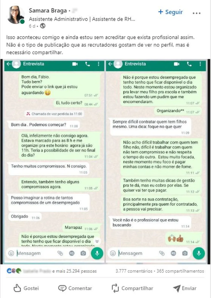 Discriminação maternidade trabalho