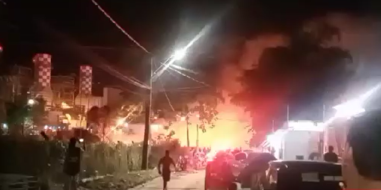 Incêndio no conjunto jardim Mauá