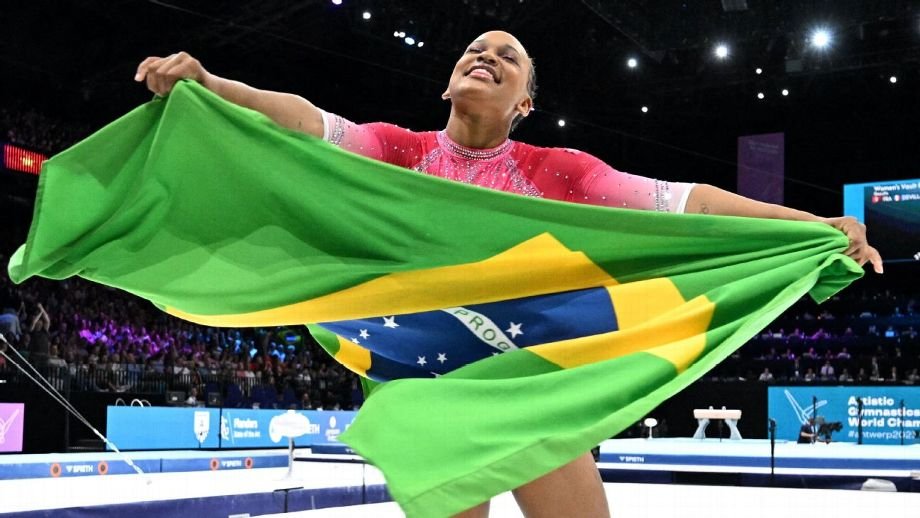 Rebeca Andrade conquista bicampeonato no salto em Mundial de Ginástica  Artística - Portal do as