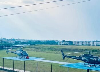 aeronaves no combate aos incêndios no Amazonas