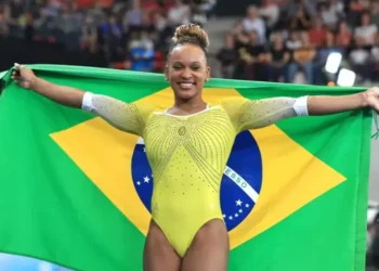 rebeca andrade conquista ouro no Pan
