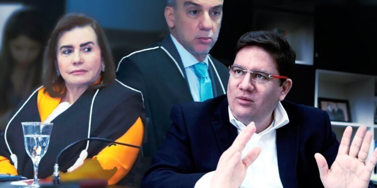 Montagem Yara Lins, Érico Desterro e Ari Moutinho