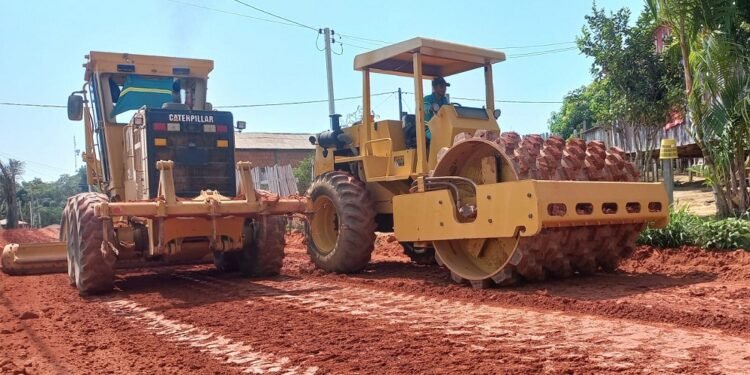 Silves obras de pavimentação