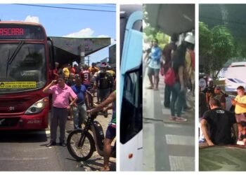 Manaus teve mais de 924 assaltos a coletivos este ano; zona Norte tem maior incidência