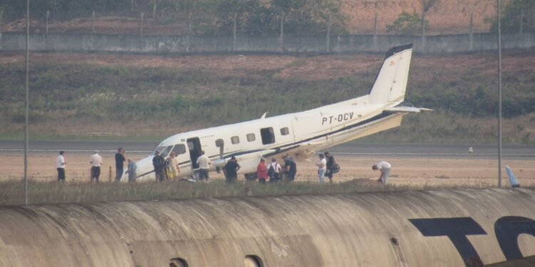 Pouso forçado de aeronave no Eduardo Gomes suspende voos em Manaus nesta sexta-feira e sábado
