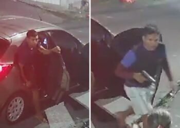 assalto no bairro Flores