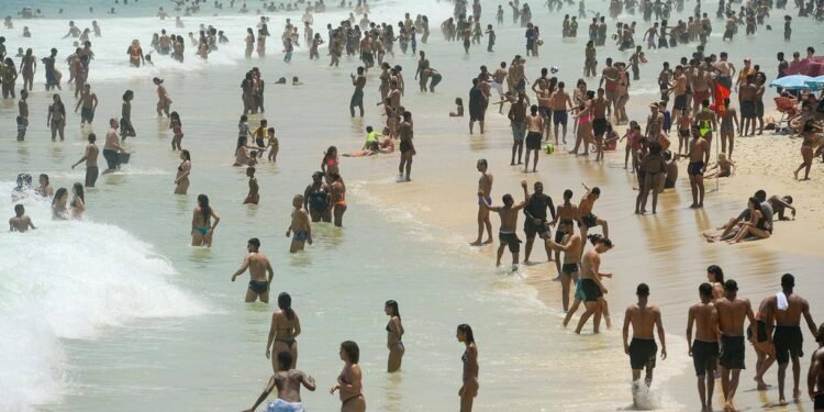 Calor intenso: Rio de Janeiro amanhece com sensação térmica de 59,3ºC