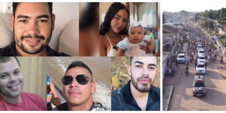 cortejo corpos acidente avião Eirunepé