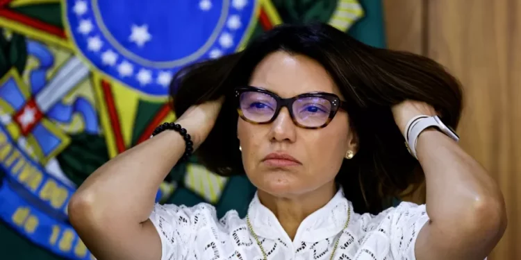 Foto da primeira-dama do Brasil, Janja