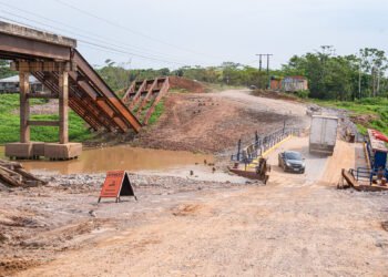 ponte sobre o rio autaz mirim