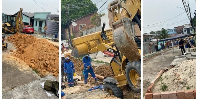 Trabalhador tem cabeça esmagada por retroescavadeira durante prestação de serviço em Manaus