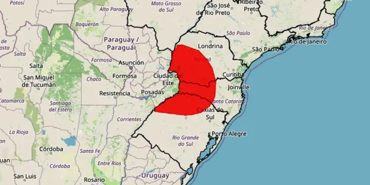 Região Sul do país pode ser atinginda por novos temporais nos próximos dias