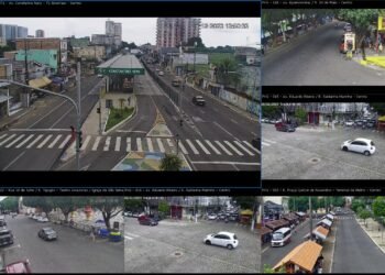 câmeras de videomonitoramento